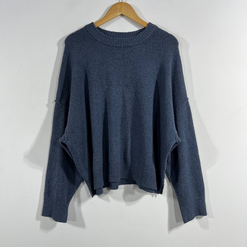 American Eagle Old Money Preppy Oversized Batwing Crewneck Sweater Capsule XL